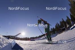 21.03.2019, Oslo, Norway (NOR): Nicole Gontier (ITA) - IBU world cup biathlon, sprint women, Oslo (NOR). www.nordicfocus.com. © Manzoni/NordicFocus. Every downloaded picture is fee-liable.