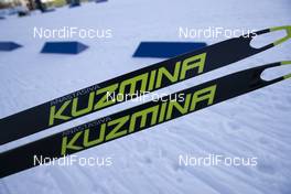 21.03.2019, Oslo, Norway (NOR): Anastasiya Kuzmina (SVK) received a special Fischer Ski - IBU world cup biathlon, sprint women, Oslo (NOR). www.nordicfocus.com. © Manzoni/NordicFocus. Every downloaded picture is fee-liable.