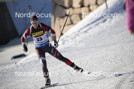 21.03.2019, Oslo, Norway (NOR): Baiba Bendika (LAT) - IBU world cup biathlon, sprint women, Oslo (NOR). www.nordicfocus.com. © Manzoni/NordicFocus. Every downloaded picture is fee-liable.