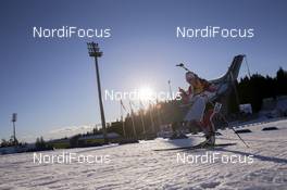 21.03.2019, Oslo, Norway (NOR): Katharina Innerhofer (AUT) - IBU world cup biathlon, sprint women, Oslo (NOR). www.nordicfocus.com. © Manzoni/NordicFocus. Every downloaded picture is fee-liable.