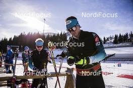 20.03.2019, Oslo, Norway (NOR): Fabien Claude (FRA) - IBU world cup biathlon, training, Oslo (NOR). www.nordicfocus.com. © Manzoni/NordicFocus. Every downloaded picture is fee-liable.