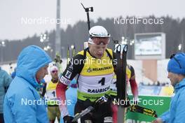 24.02.2019, Minsk-Raubichi, Belarus (BLR): Tarjei Boe (NOR) - IBU Open European championships biathlon, pursuit men, Minsk-Raubichi (BLR). www.nordicfocus.com. © Manzoni/NordicFocus. Every downloaded picture is fee-liable.