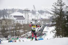 24.02.2019, Minsk-Raubichi, Belarus (BLR): Haavard Gutuboe Bogetveit (NOR) - IBU Open European championships biathlon, pursuit men, Minsk-Raubichi (BLR). www.nordicfocus.com. © Manzoni/NordicFocus. Every downloaded picture is fee-liable.