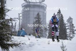 13.03.2019, Oestersund, Sweden (SWE): Sean Doherty (USA) - IBU world championships biathlon, individual men, Oestersund (SWE). www.nordicfocus.com. © Manzoni/NordicFocus. Every downloaded picture is fee-liable.