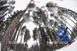 13.03.2019, Oestersund, Sweden (SWE): Lukas Hofer (ITA) - IBU world championships biathlon, individual men, Oestersund (SWE). www.nordicfocus.com. © Tumashov/NordicFocus. Every downloaded picture is fee-liable.