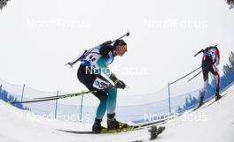 13.03.2019, Oestersund, Sweden (SWE): Quentin Fillon Maillet (FRA) - IBU world championships biathlon, individual men, Oestersund (SWE). www.nordicfocus.com. © Tumashov/NordicFocus. Every downloaded picture is fee-liable.
