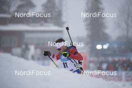 13.03.2019, Oestersund, Sweden (SWE): Christian Gow (CAN) - IBU world championships biathlon, individual men, Oestersund (SWE). www.nordicfocus.com. © Manzoni/NordicFocus. Every downloaded picture is fee-liable.