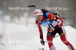 13.03.2019, Oestersund, Sweden (SWE): Felix Leitner (AUT) - IBU world championships biathlon, individual men, Oestersund (SWE). www.nordicfocus.com. © Tumashov/NordicFocus. Every downloaded picture is fee-liable.