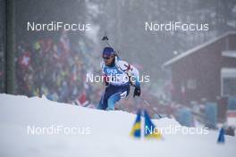 13.03.2019, Oestersund, Sweden (SWE): Jeremy Finello (SUI) - IBU world championships biathlon, individual men, Oestersund (SWE). www.nordicfocus.com. © Manzoni/NordicFocus. Every downloaded picture is fee-liable.