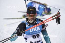 13.03.2019, Oestersund, Sweden (SWE): Simon Fourcade (FRA) - IBU world championships biathlon, individual men, Oestersund (SWE). www.nordicfocus.com. © Manzoni/NordicFocus. Every downloaded picture is fee-liable.