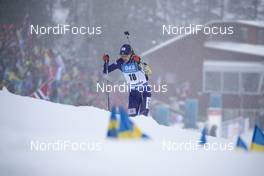 13.03.2019, Oestersund, Sweden (SWE): Artem Tyshchenko (UKR) - IBU world championships biathlon, individual men, Oestersund (SWE). www.nordicfocus.com. © Manzoni/NordicFocus. Every downloaded picture is fee-liable.
