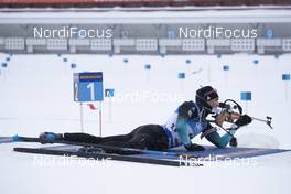 13.03.2019, Oestersund, Sweden (SWE): Simon Desthieux (FRA) - IBU world championships biathlon, individual men, Oestersund (SWE). www.nordicfocus.com. © Manzoni/NordicFocus. Every downloaded picture is fee-liable.