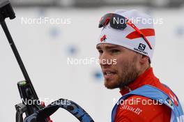 13.03.2019, Oestersund, Sweden (SWE): Christian Gow (CAN) - IBU world championships biathlon, individual men, Oestersund (SWE). www.nordicfocus.com. © Tumashov/NordicFocus. Every downloaded picture is fee-liable.