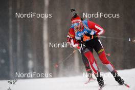 13.03.2019, Oestersund, Sweden (SWE): Simon Eder (AUT) - IBU world championships biathlon, individual men, Oestersund (SWE). www.nordicfocus.com. © Tumashov/NordicFocus. Every downloaded picture is fee-liable.