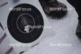 13.03.2019, Oestersund, Sweden (SWE): Event Feature: Bulgarian Target Board - IBU world championships biathlon, individual men, Oestersund (SWE). www.nordicfocus.com. © Manzoni/NordicFocus. Every downloaded picture is fee-liable.