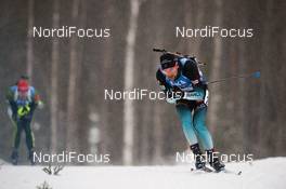 13.03.2019, Oestersund, Sweden (SWE): Simon Desthieux (FRA) - IBU world championships biathlon, individual men, Oestersund (SWE). www.nordicfocus.com. © Tumashov/NordicFocus. Every downloaded picture is fee-liable.