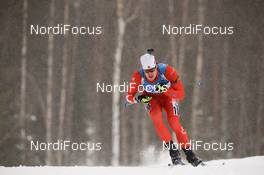 13.03.2019, Oestersund, Sweden (SWE): Aidan Millar (CAN) - IBU world championships biathlon, individual men, Oestersund (SWE). www.nordicfocus.com. © Tumashov/NordicFocus. Every downloaded picture is fee-liable.