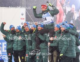 13.03.2019, Oestersund, Sweden (SWE): Arnd Peiffer (GER) - IBU world championships biathlon, individual men, Oestersund (SWE). www.nordicfocus.com. © Tumashov/NordicFocus. Every downloaded picture is fee-liable.