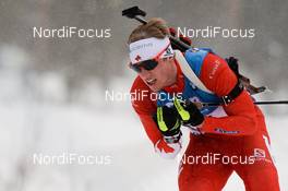 13.03.2019, Oestersund, Sweden (SWE): Scott Gow (CAN) - IBU world championships biathlon, individual men, Oestersund (SWE). www.nordicfocus.com. © Tumashov/NordicFocus. Every downloaded picture is fee-liable.