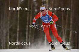 12.03.2019, Oestersund, Sweden (SWE): Sarah Beaudry (CAN) - IBU world championships biathlon, individual women, Oestersund (SWE). www.nordicfocus.com. © Tumashov/NordicFocus. Every downloaded picture is fee-liable.