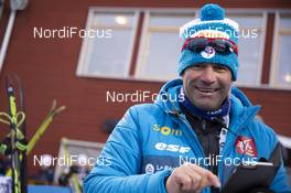 12.03.2019, Oestersund, Sweden (SWE): Lionel Laurent (FRA) - IBU world championships biathlon, individual women, Oestersund (SWE). www.nordicfocus.com. © Manzoni/NordicFocus. Every downloaded picture is fee-liable.