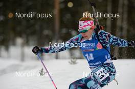 12.03.2019, Oestersund, Sweden (SWE): Anna Frolina (KOR) - IBU world championships biathlon, individual women, Oestersund (SWE). www.nordicfocus.com. © Tumashov/NordicFocus. Every downloaded picture is fee-liable.