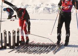 12.03.2019, Oestersund, Sweden (SWE): Event Feature: Before the race.Stadium. Rossignol- IBU world championships biathlon, individual women, Oestersund (SWE). www.nordicfocus.com. © Tumashov/NordicFocus. Every downloaded picture is fee-liable.
