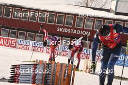 12.03.2019, Oestersund, Sweden (SWE): Event Feature: Before the race.Stadium. Madshus - IBU world championships biathlon, individual women, Oestersund (SWE). www.nordicfocus.com. © Tumashov/NordicFocus. Every downloaded picture is fee-liable.