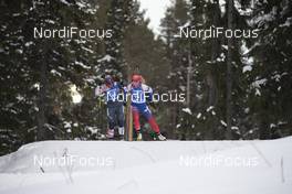 12.03.2019, Oestersund, Sweden (SWE): Susan Dunklee (USA), Terezia Poliakova (SVK), (l-r) - IBU world championships biathlon, individual women, Oestersund (SWE). www.nordicfocus.com. © Manzoni/NordicFocus. Every downloaded picture is fee-liable.