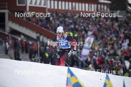 12.03.2019, Oestersund, Sweden (SWE): Tiril Eckhoff (NOR) - IBU world championships biathlon, individual women, Oestersund (SWE). www.nordicfocus.com. © Manzoni/NordicFocus. Every downloaded picture is fee-liable.