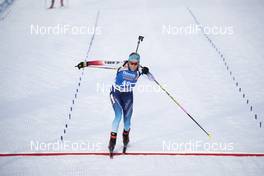 12.03.2019, Oestersund, Sweden (SWE): Elisa Gasparin (SUI) - IBU world championships biathlon, individual women, Oestersund (SWE). www.nordicfocus.com. © Manzoni/NordicFocus. Every downloaded picture is fee-liable.
