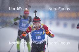 17.03.2019, Oestersund, Sweden (SWE): Simon Eder (AUT) - IBU world championships biathlon, mass men, Oestersund (SWE). www.nordicfocus.com. © Manzoni/NordicFocus. Every downloaded picture is fee-liable.