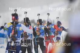 17.03.2019, Oestersund, Sweden (SWE): Simon Desthieux (FRA) - IBU world championships biathlon, mass men, Oestersund (SWE). www.nordicfocus.com. © Tumashov/NordicFocus. Every downloaded picture is fee-liable.