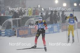 17.03.2019, Oestersund, Sweden (SWE): Erlend Bjoentegaard (NOR) - IBU world championships biathlon, mass men, Oestersund (SWE). www.nordicfocus.com. © Tumashov/NordicFocus. Every downloaded picture is fee-liable.