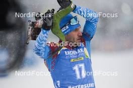 17.03.2019, Oestersund, Sweden (SWE): Evgeniy Garanichev (RUS) - IBU world championships biathlon, mass men, Oestersund (SWE). www.nordicfocus.com. © Tumashov/NordicFocus. Every downloaded picture is fee-liable.