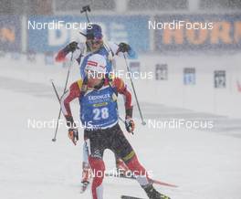 17.03.2019, Oestersund, Sweden (SWE): Felix Leitner (AUT) - IBU world championships biathlon, mass men, Oestersund (SWE). www.nordicfocus.com. © Tumashov/NordicFocus. Every downloaded picture is fee-liable.