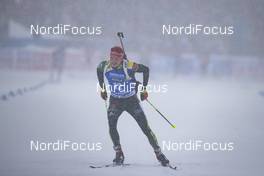 17.03.2019, Oestersund, Sweden (SWE): Benedikt Doll (GER) - IBU world championships biathlon, mass men, Oestersund (SWE). www.nordicfocus.com. © Manzoni/NordicFocus. Every downloaded picture is fee-liable.