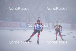 17.03.2019, Oestersund, Sweden (SWE): Simon Eder (AUT) - IBU world championships biathlon, mass men, Oestersund (SWE). www.nordicfocus.com. © Manzoni/NordicFocus. Every downloaded picture is fee-liable.