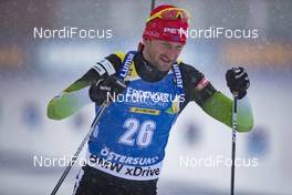 17.03.2019, Oestersund, Sweden (SWE): Jakov Fak (SLO) - IBU world championships biathlon, mass men, Oestersund (SWE). www.nordicfocus.com. © Manzoni/NordicFocus. Every downloaded picture is fee-liable.
