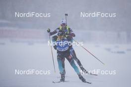 17.03.2019, Oestersund, Sweden (SWE): Antonin Guigonnat (FRA) - IBU world championships biathlon, mass men, Oestersund (SWE). www.nordicfocus.com. © Manzoni/NordicFocus. Every downloaded picture is fee-liable.