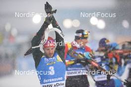 17.03.2019, Oestersund, Sweden (SWE): Arnd Peiffer (GER) - IBU world championships biathlon, mass men, Oestersund (SWE). www.nordicfocus.com. © Tumashov/NordicFocus. Every downloaded picture is fee-liable.