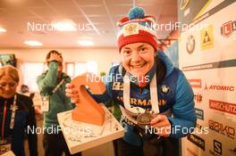 17.03.2019, Oestersund, Sweden (SWE): Ekaterina Yurlova-Percht (RUS) - IBU world championships biathlon, mass women, Oestersund (SWE). www.nordicfocus.com. © Tumashov/NordicFocus. Every downloaded picture is fee-liable.