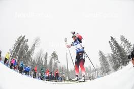 17.03.2019, Oestersund, Sweden (SWE): Tiril Eckhoff (NOR) - IBU world championships biathlon, mass women, Oestersund (SWE). www.nordicfocus.com. © Tumashov/NordicFocus. Every downloaded picture is fee-liable.