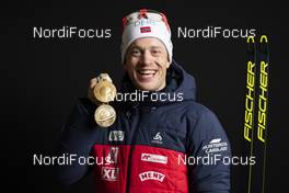 16.03.2019, Oestersund, Sweden (SWE): Tarjei Boe (NOR) - IBU world championships biathlon, medals, Oestersund (SWE). www.nordicfocus.com. © Manzoni/NordicFocus. Every downloaded picture is fee-liable.