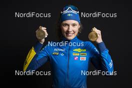 14.03.2019, Oestersund, Sweden (SWE): Hanna Oeberg (SWE) - IBU world championships biathlon, medals, Oestersund (SWE). www.nordicfocus.com. © Manzoni/NordicFocus. Every downloaded picture is fee-liable.
