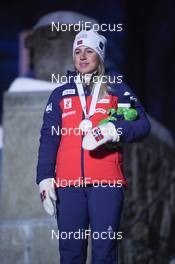 10.03.2019, Oestersund, Sweden (SWE): Tiril Eckhoff (NOR) - IBU world championships biathlon, medals, Oestersund (SWE). www.nordicfocus.com. © Tumashov/NordicFocus. Every downloaded picture is fee-liable.