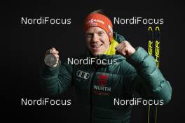 16.03.2019, Oestersund, Sweden (SWE): Roman Rees (GER) - IBU world championships biathlon, medals, Oestersund (SWE). www.nordicfocus.com. © Manzoni/NordicFocus. Every downloaded picture is fee-liable.