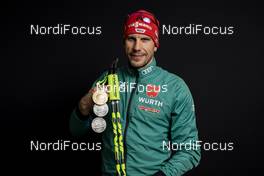 16.03.2019, Oestersund, Sweden (SWE): Arnd Peiffer (GER) - IBU world championships biathlon, medals, Oestersund (SWE). www.nordicfocus.com. © Manzoni/NordicFocus. Every downloaded picture is fee-liable.