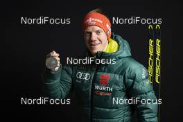 16.03.2019, Oestersund, Sweden (SWE): Roman Rees (GER) - IBU world championships biathlon, medals, Oestersund (SWE). www.nordicfocus.com. © Manzoni/NordicFocus. Every downloaded picture is fee-liable.