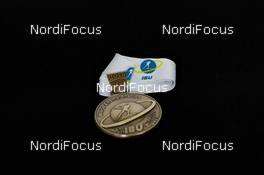 06.03.2019, Oestersund, Sweden (SWE): Event Feature: The Championship medal bronce - IBU world championships biathlon, medals, Oestersund (SWE). www.nordicfocus.com. © Manzoni/NordicFocus. Every downloaded picture is fee-liable.